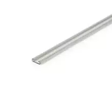 LED juostos profilis MIKRUS S, skaidrus, 2m