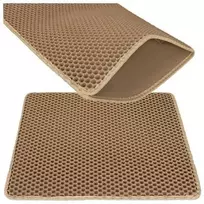 Litter box mat 60x45cm - beige Purlov