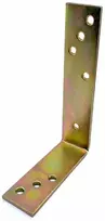 DMX Montavimo kampas, 180 x 120 x 40 x 5 mm, geltonai cinkuotas 10 vnt.