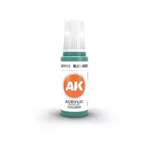 AK Interactive Mėlyna-Žalias (3-osios kartos) akriliniai dažai 17ml AK11169