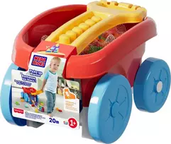 Mattel MEGA BLOKS kaladėlių rinkimo vežimėlis (JFR30)