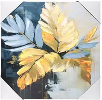 Nuotraukų rėmelis Besk Drobė su 3D spauda, 50x50 cm, 2 lapai