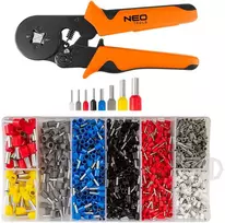 Užspaudimo replės NEO TOOLS 01-562 205 mm + 1200 rankovių