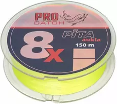 Valas Pro Catch X8 0.15mm 150m Geltonas