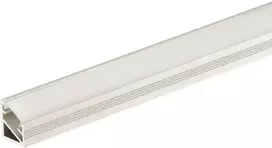 Cezar Kampinis profilis ALU LED juostai 14x16.5mm Sidabrinis 1m