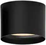 Lubinis šviestuvas Bikuvalt 9W LED paviršinis šviestuvas TECH, juodas, 3000/4000K, IP44, P3987070N