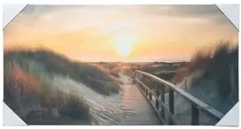 Nuotraukų rėmelis Besk Drobė su nuotraukos spauda 40x80cm, Kopos