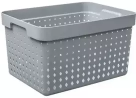 Seuol Plastikinė dėžė Seoul PLAST TEAM L/35.7x26.8x20.9cm pilka