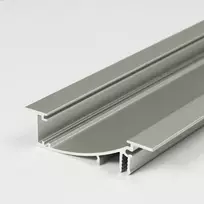 Bikuvalt 3m LED juostos profilio FLAT8, anoduotas