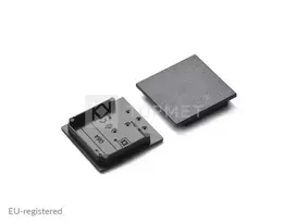 Bikuvalt LED juostos profilio VARIO30-08ABCD užbaigimo elementai, juodi, 8vnt.