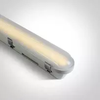 Lubinis šviestuvas Bikuvalt 70W LED T8 šviestuvas, pilkas, 3000/4000/6500K, 150cm, 38150M/V