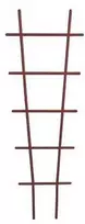 Prosperplast Grotelės vijokliniams augalams Drab 38x16cm rudos