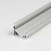 Bikuvalt LED juostos profilis CORNER14 EF/TY, anoduotas aliuminis, 2m