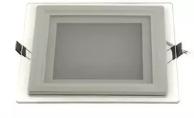 Bona Electrica Įleidžiamas led šviestuvas LUX SLIM 6W, Šiltai Balta
