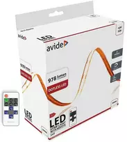 Avide LED COB juosta 16W 24V 3000K su pultu, 2m