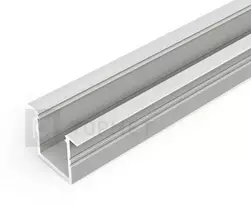 LED juostos profilis SMART-IN16 BC3/U4, anoduotas aliuminis, 2m