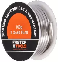 Faster Tools Lydmetalis S-Sn60Pb40 d.2.0mm 100g