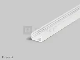 Bikuvalt LED juostos profilis SLIM8 AC2/Z, baltas, 2m