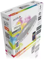 Avide Smart LED juosta 22W/m RGB+W WiFi su pultu, 5m IP65