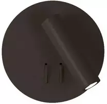Bikuvalt 6+3W LED sieninis šviestuvas MOBY, juodas, 3000K, 4188201