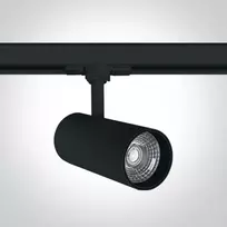 20W LED šviestuvas į bėgelius, juodas, 3000K, 65642BT/B/W