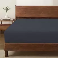 Čiužinys Riposo Premium satino pagalvės užvalkalas Stripe Navy 40x60 cm