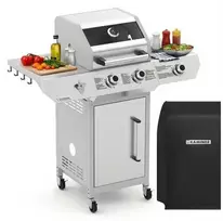Gas grill 2+1 10kW Varen 3.0 Kaminer