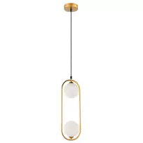 Pakabinamas šviestuvas FANCY, 2xG9, aukso sp., 4208701