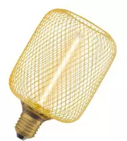 Dekoratyvinė LED lemputė OSRAM DECO, E27 SQ100GD, 3,5 W, 1800K, 150 lm, NON-DIM, aukso sp