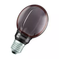 Dekoratyvinė LED lemputė OSRAM O-FILAMENT, G80, E27, 4W, 1800K, 110lm, dimeriuojama