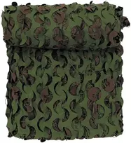 Max Fuchs UK Maskuojantis tinklas 3 x 3 m Woodland DPM atsparus ugniai
