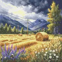 Beldizart Kryželiu siuvinėjimo rinkinys "Prieš audrą" 24,5 х 23,5 cm SANP-78