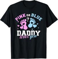 Gender reveal daddy dad T-Shirt L