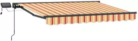 Rankinis markizės rėmas su LED 3,5 x 2,5 m