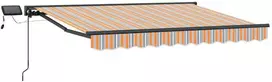 Rankinis markizės rėmas su LED 3,5 x 2,5 m
