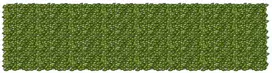 Balkono ekranas su lapais Žalia ir geltona 400 x 100 cm