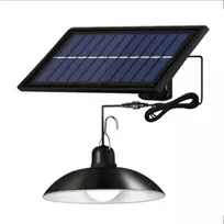 RTO saulės energija varomas pakabinamas šviestuvas lauko sodo neperšlampamas 12w - e896