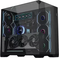 Lian Li Vertical GPU Mounting Kit VG4-5-V4 with PCIe 5.0 Riser Cable – Juodas