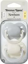 TOMMEE TIPPEE silikoninis čiulptukas CLOSER TO NATURE 0-2 mėn., 2 vnt., asort., 433660