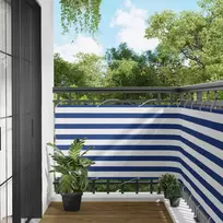 Balkono uždanga 100 x 600 cm Oksfordo audinys Stačiakampio