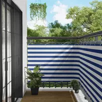Balkono uždanga 110 x 500 cm Oksfordo audinys Stačiakampio
