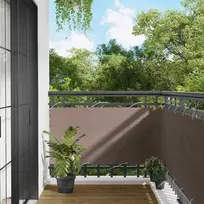 Balkono uždanga 75 x 200 cm PU dengtas oksfordas alu