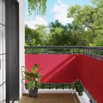 Balkono uždanga 75 x 700 cm Oksfordo audinys Stačiakampio