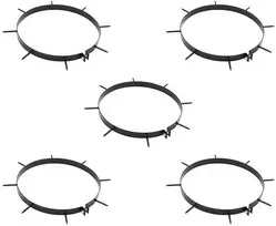 Vejos aeratoriaus spaustukas su smeigėmis 5 pcs Ø 30 cm Plienas
