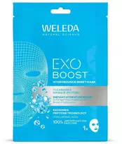 Weleda Exo Boost drėkinamoji lakštinė veido kaukė 20ml