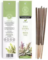 Indiški smilkalai „Baltas Sage“ (Baltoji šalavija) – Your Candle (10 vnt., 16 g)