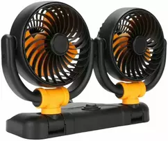 ATL 12V Dvigubas automobilio ventiliatorius