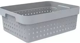 Plastikinė dėžė Seoul PLAST TEAM M/35.7x26.8x13.1cm pilka