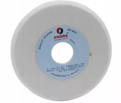 ANDRE PROFILUOTAS ŠLIFAVIMO DISKAS 150mm x 8mm x 32mm 99A60K7VE01-35 Baltas „TYP 1C”