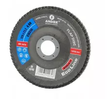 ANDRE ŠLIFAVIMO DISKAS ŽIEDLAPINIS 125mm P80 ECO LINE IV VERSIJA